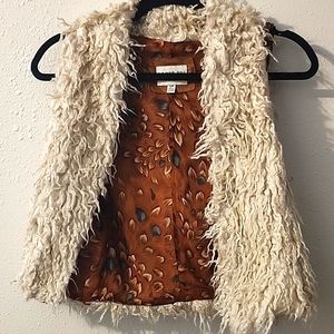 Fax Fur cream vest